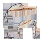 Чадър с градински приложения