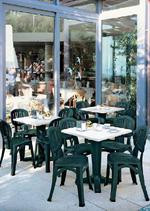 Пластмасова маса за кафене